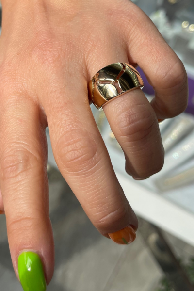 Bombeli Model Altın Yüzük Modeli