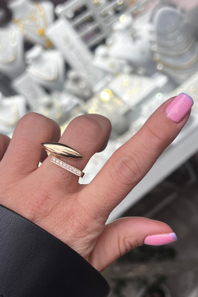 Candy Model Altın Yüzük