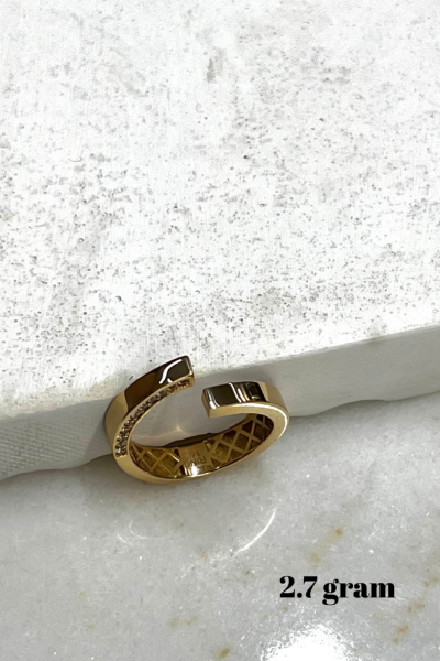 Doria Model 14 Ayar Altın Yüzük