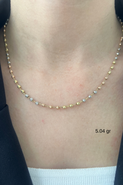 Dorikalı Altın Kolye Modeli