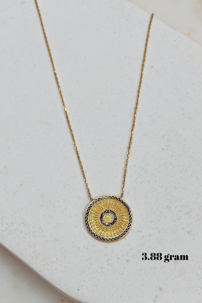 Esmaül Hüsna Model Altın Kolye