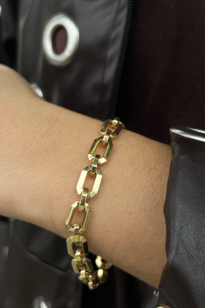 Fancy Model Altın Bileklik