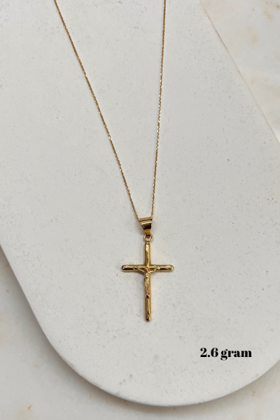 Haç Model Altın Kolye