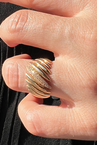 İnsula Model Altın Yüzük