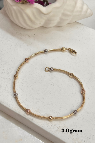 Ten Dorikalı Altın Bileklik